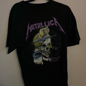 Black Metallica Graphic T-Shirt